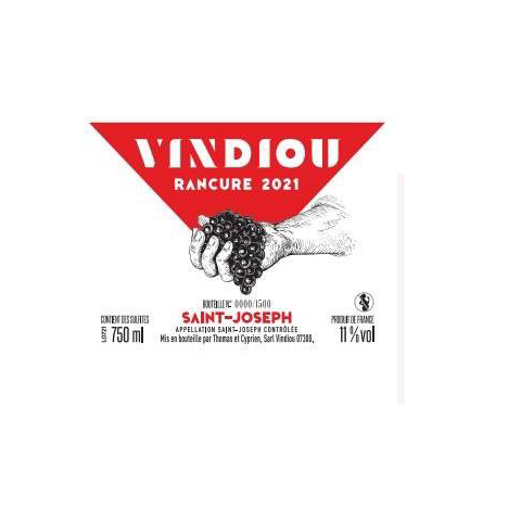 VINDIOU - Rancure AOC Saint-Joseph MAGNUM