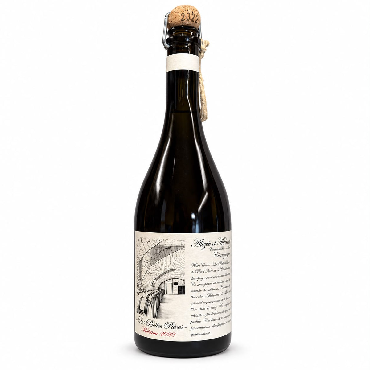 Thibault et Alizee Tassin - Champagne Brut Nature Les Belles Piéces 2022